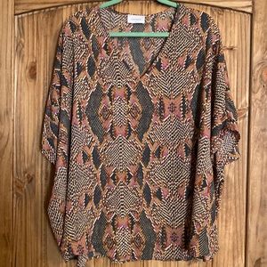 Adrienne Ladies Oversized Blouse